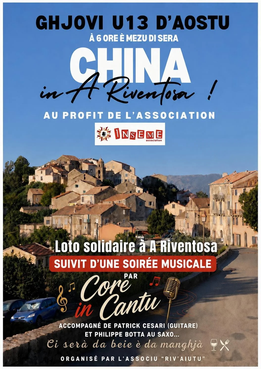 Affiche de Core in Cantu à Riventosa